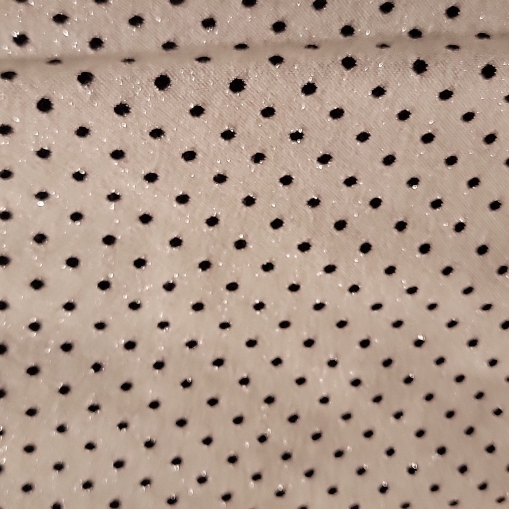 Talbots Black and Silver Polka Dot Top - Picture 6 of 6